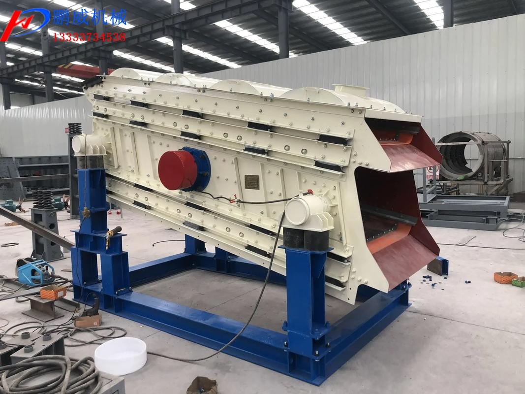 弛张筛堵料导致减震弹簧歪斜的原因及解决办法